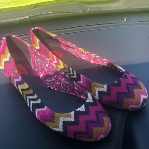 Missoni for Target NWOT flats